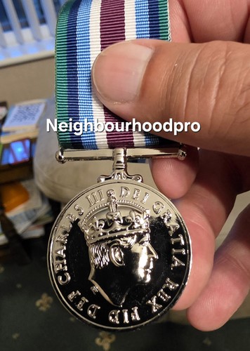 Wider service medal - service, full