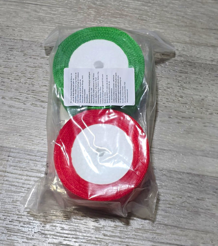Double face satin ribbon spool - double,