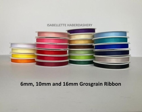 Grosgrain ribbon 6mm 10mm 16mm - ribbon,