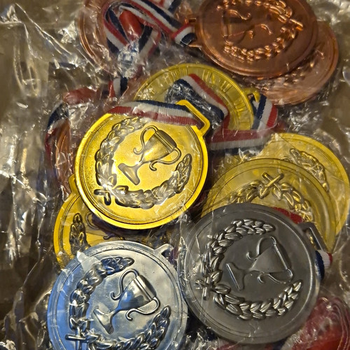 Multicoloured sports award - multicoloured,