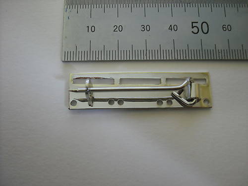 Miniature medal mounting - medal,