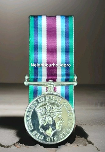 Wider service medal - service, full-size