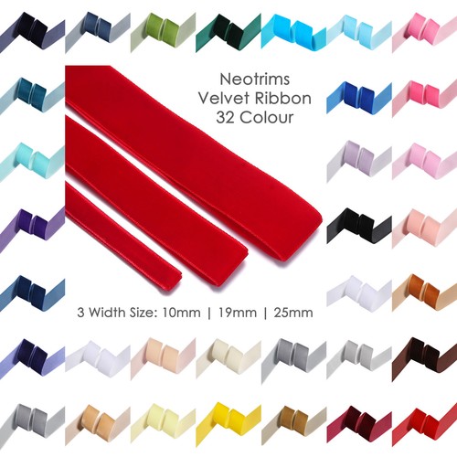 Velvet ribbon velour trim - velour,