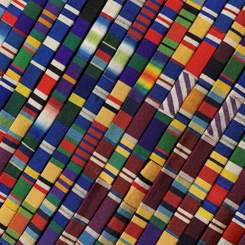 Full size ribbons by - 10",