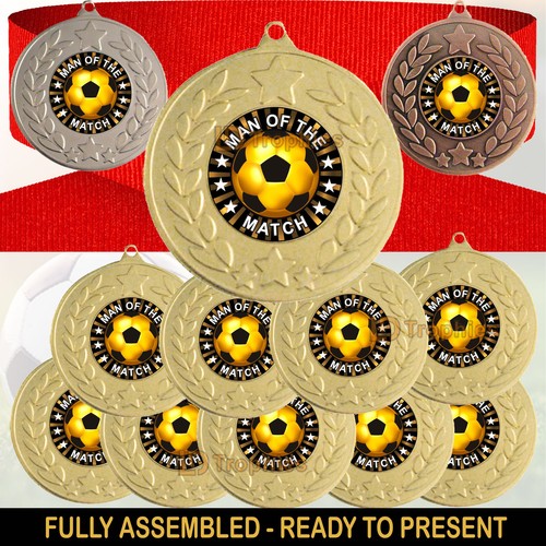 Man the match medals with - medals,