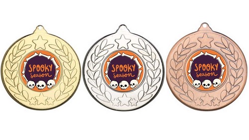 Halloween spooky season metal - halloween,