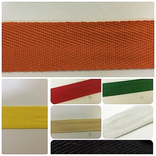 Cotton blend binding apron - cotton,