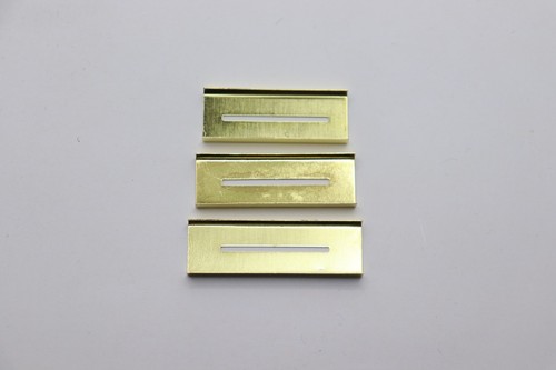Ribbon channel for slide - for, on
