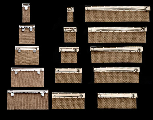 Medal mounting bars - mounting,