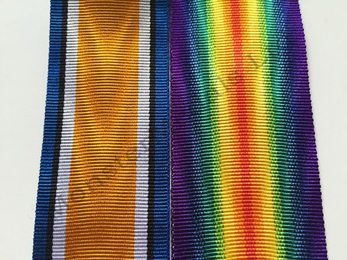 Pair ww1 british war medal - pair,
