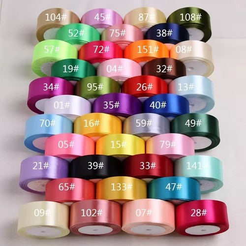 Metres double sided satin - double,