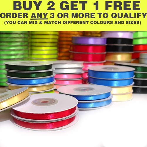 Satin ribbon double sided - satin,
