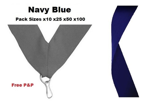 Navy dark blue medal ribbons - navy/dark,