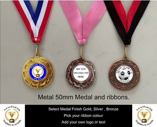 Football team medals - football, medals,