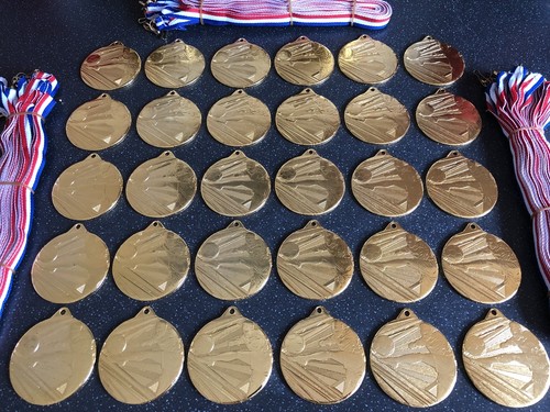 100x junior football - junior, medals