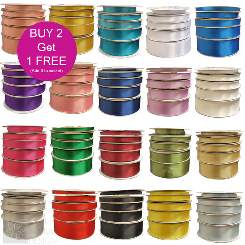 Satin ribbon reels rolls - reels,
