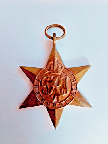 Ww2 burma star - original, no
