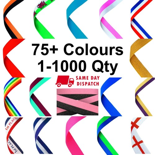 Bulk medal ribbons colour - 75+,