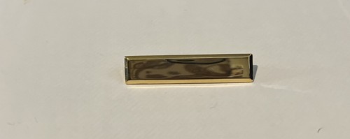 Medal name bar - in, gold