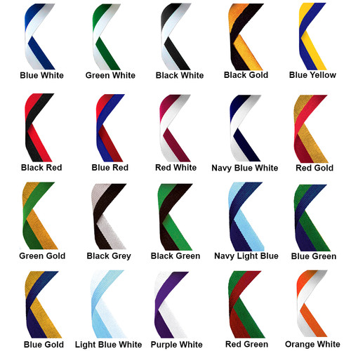 Medal ribbons with - ribbons, metal